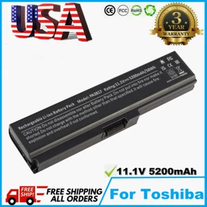 ✅Laptop Battery For Toshiba Satellite L745 L750 L755 L755D PA3817U-1BRS /Charger - Picture 1 of 17