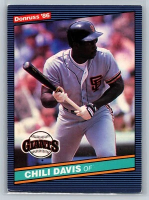 1986 Donruss - Chili Davis #65 - Image 1 of 2