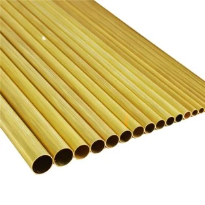 8-25Pcs Brass Tube 0.3mm Wall Thickness 1.2-11mm OD 300mm Length Yellow copper - Picture 1 of 7