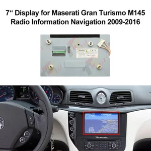 7-Zoll-Display für Maserati Gran Turismo M145 Radioinformationsnavigation - Bild 1 von 6