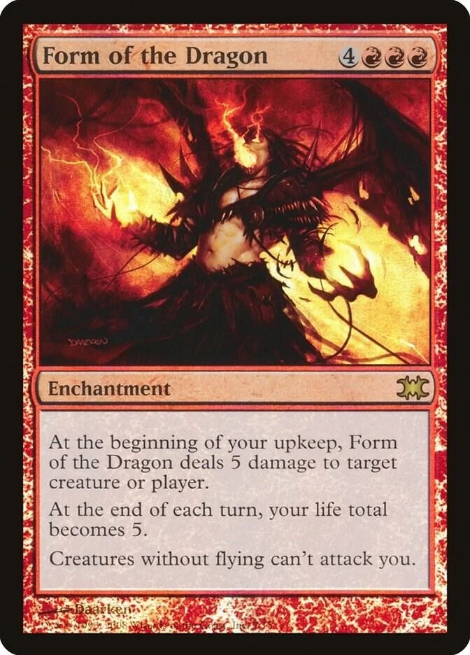 Form of the Dragon – From the Vault: Dragons (FTV) – LP – Magic The Gathering - Image 1 of 1