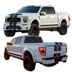 Calcomanías adhesivas faldón lateral para Shelby Ford F-150 Raptor 2022 rayas de carreras - Imagen 1 de 5