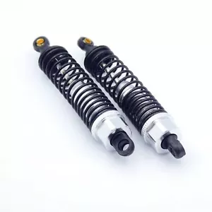 2x RC Stoßdämpfer FEDERUNG ALU 95/88mm 1:10 1:12 einstellbar SILBER + SILVER - Bild 1 von 1