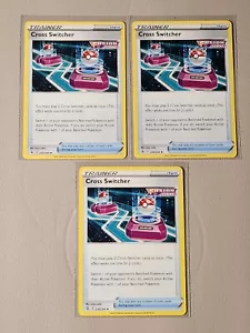 3x Cross Switcher 230/264 Pokemon card Fusion Strike uncommon NM - Picture 1 of 1