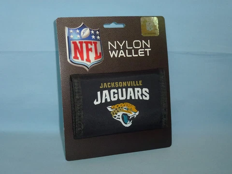 JACKSONVILLE JAGUARS   Nylon TriFold WALLET     by Rico   NIP Cover