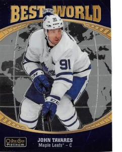 2019-20 O-Pee-Chee Platinum Best in the World #BW3 John Tavares - Picture 1 of 2