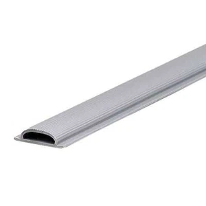 Gray Vinyl Replacement Insert for Threshold, 1-1/4 in. W x 3/4 in. H x 36 in. L - Picture 1 of 3