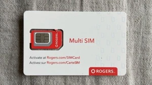 Rogers Mobile 5G 4G Multi Sim Card - Nano Micro Standard 3 in 1 Lot Of 29 Sims - Zdjęcie 1 z 1