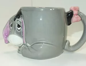 Disney Eeyore 3D Tazza Tazza Caffè Triste Faccia Manico Coda - Foto 1 di 6