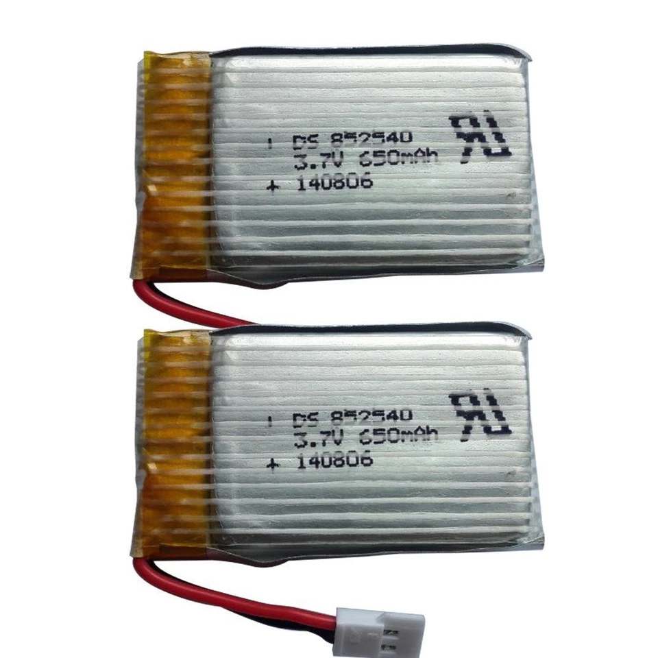 X5/X5C 3.7V 650mAh 20C Battery (Set of 2) - Image 1 of 1