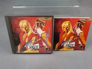 Sony Playstation 1 PS1 Street Fighter ZERO Street Fighter Alpha Japanese Boxed - Picture 1 of 5
