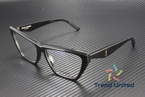 SAINT LAURENT SL M103 OPT 001 Cat Eye Black Demo Lens 58 mm Women's Eyeglasses