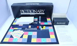 Vintage 1985 Pictionary 1st Edition Charades Game 100% Complete! Great Cond (10) - Picture 1 of 12