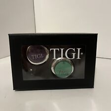 Pack 2 TIGI Cosmetic High Density Single Eyeshadow  Green  Purple Haze 0.13Oz