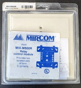 Mircom MIX-M500R Relay Control Module - MANY AVAILABLE - SAME DAY SHIPPING - Picture 1 of 2