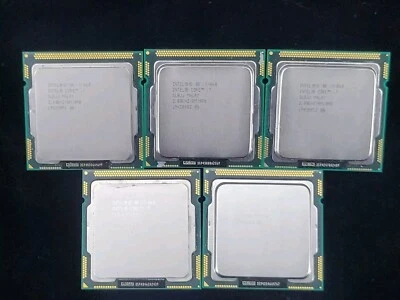 5 Intel Core i7-860 SLBJJ 2.80GHz (Turbo 3.46GHz) 8M 4-Core LGA-1156 Desktop CPU - Image 1 of 2