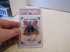 2021 LEAF ART OF SPORT PAINT THE CORNERS NAVY HL NOLAN RYAN 5/6 PSA GEM MT 10