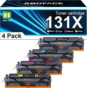 Sugerowana cena detaliczna 100 £! Kaseta z tonerem SODFACE 131X 131A CF210X kompatybilna z tonerem HP 131X - Zdjęcie 1 z 6