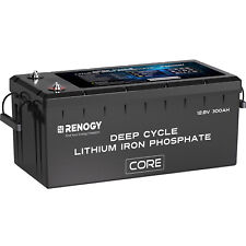RENOGY 12V 300Ah LiFePo4 Lithium Batterie mit Selbstheizung 200A BMS Erweiterbar