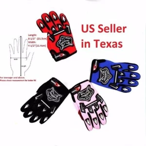 Motocross Full Fingers pair of Gloves Off Road for riding Dirt Pit bike ATV Quad - Bild 1 von 5