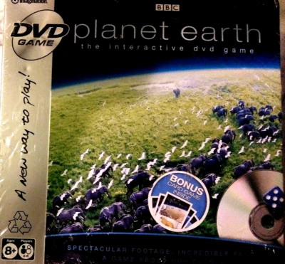 Planet Earth The Interactive DVD Game Tin w/Bonus Card Game (NEW & SEALED) - Image 1 of 4