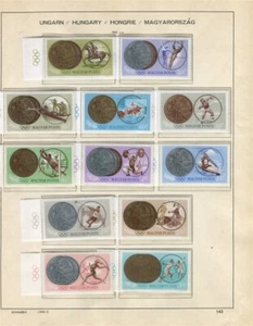 HUNGARY; 1965 early Olympics Pictorial issue fine MINT SET - Picture 1 of 1