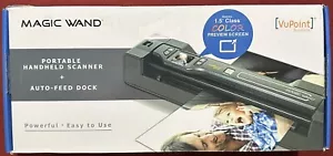 VuPoint Magic Wand Portable Scanner + Auto-Feed Dock PDSDK-ST470PE - Picture 1 of 3