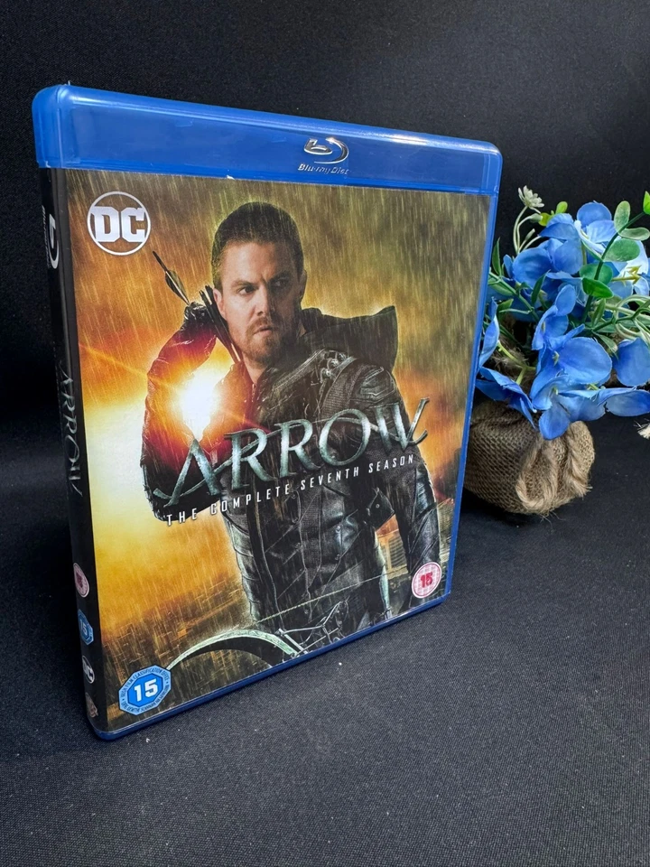 Arrow: The Complete Seventh Season Blu-ray (2019) Stephen Amell cert 15 4 discs - Image 1 of 4