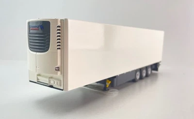 Tekno 88843 - Semi 3-axle Box Reefer Trailer White Schmitz Cargobull Scale 1:50 - Image 1 of 4