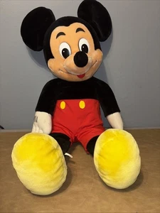 Juguete de peluche de colección raro Jumbo 38” Mickey Mouse Disneyland MFR-100 - Imagen 1 de 12