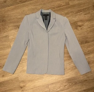 Giacca Tuta Blazer Elasticizzata Donna The Limited Taglia XS Grigio Business Carriera - Foto 1 di 7