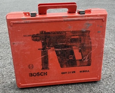 Bosch GBH 24 VR Red Drill Carry Storage Case Only Vintage - Image 1 of 4