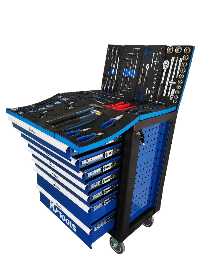 Werkstattwagen Werkzeugwagen mit 7 Schubladen 263tlg. - Bild 1 von 4