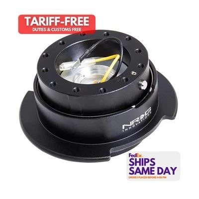 Nrg Innovation SRK-250BK, One Black Aluminum Steering Quick Release Kit 2.5 Blac - Image 1 of 4