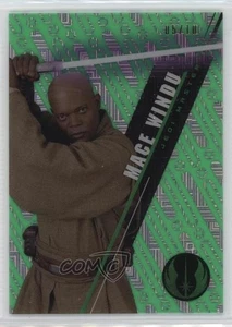 2016 Star Wars High Tek Pattern 1 Green Cube Diffractor 5/10 Mace Windu 09q5 - Picture 1 of 3