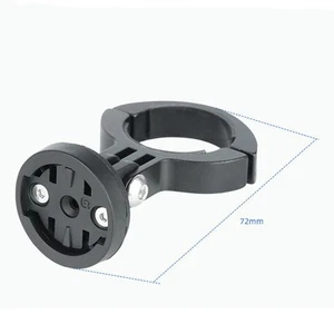 1 X Supporto 2 X Rondella Chiave / Luce Nera Reggisella Supporto Luce Bicicletta - Foto 1 di 6