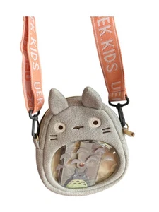 Totoro My neighbour Cutest ITA clear window bag ghibli crossbody bag - Foto 1 di 7