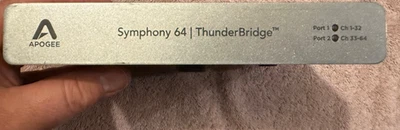 Apogee Symphony 64 ThunderBridge + Cable Digilink Foto 1 de 4