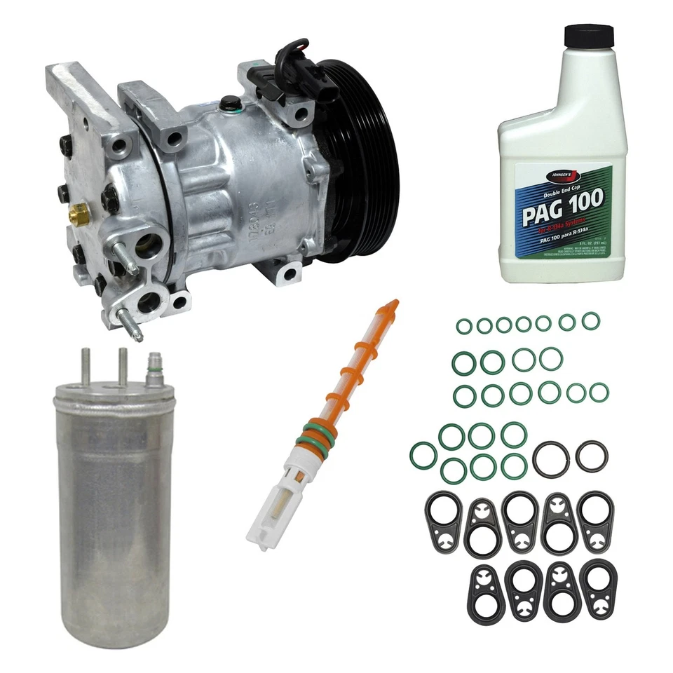 For Jeep Liberty 2002-2005 UAC KT4175 A/C Compressor Kit Foto 1 de 1