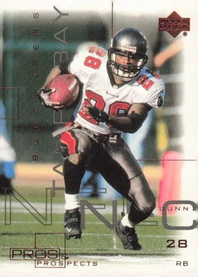 2000 Upper Deck Pros & Prospects #76 Warrick Dunn - Image 1 of 2