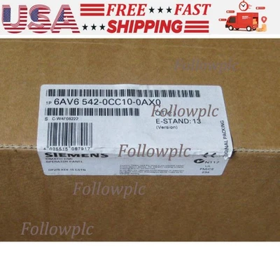 Nuevo Siemens 6AV6542-0CC10-0AX0 6AV65420CC100AX0 SIMATIC 270 10 Panel Operador Foto 1 de 4
