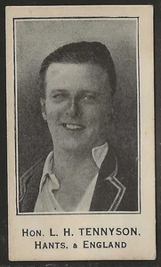 BARRATT-CRICKET FOOTBALL & TEAMS 1925-#074b- HAMPSHIRE - TENNYSON - Picture 1 of 2