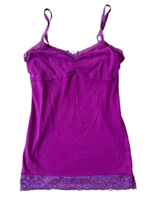 Ambiance Y2K Babdyoll Camisole Топ Женский Средний Розовый Кружевной Причудливый Коттедж - Изображение 1 из 4