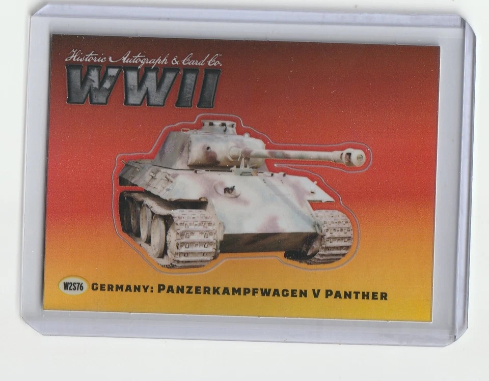 2025 Historic Autographs WW2 Germany: Panzerkampfwagen V Panther Weapons Sticker - Image 1 of 1