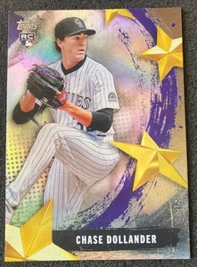 Actualización Topps 2025 Chase Dollander estrellas de la MLB SMLB-68 Colorado Rockies - Imagen 1 de 2