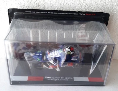 JORGE LORENZO (2015) • YAMAHA YZR- M1  1/18 MOTO GP PILOT FIGURE  ALTAYA MODEL - Image 1 of 2