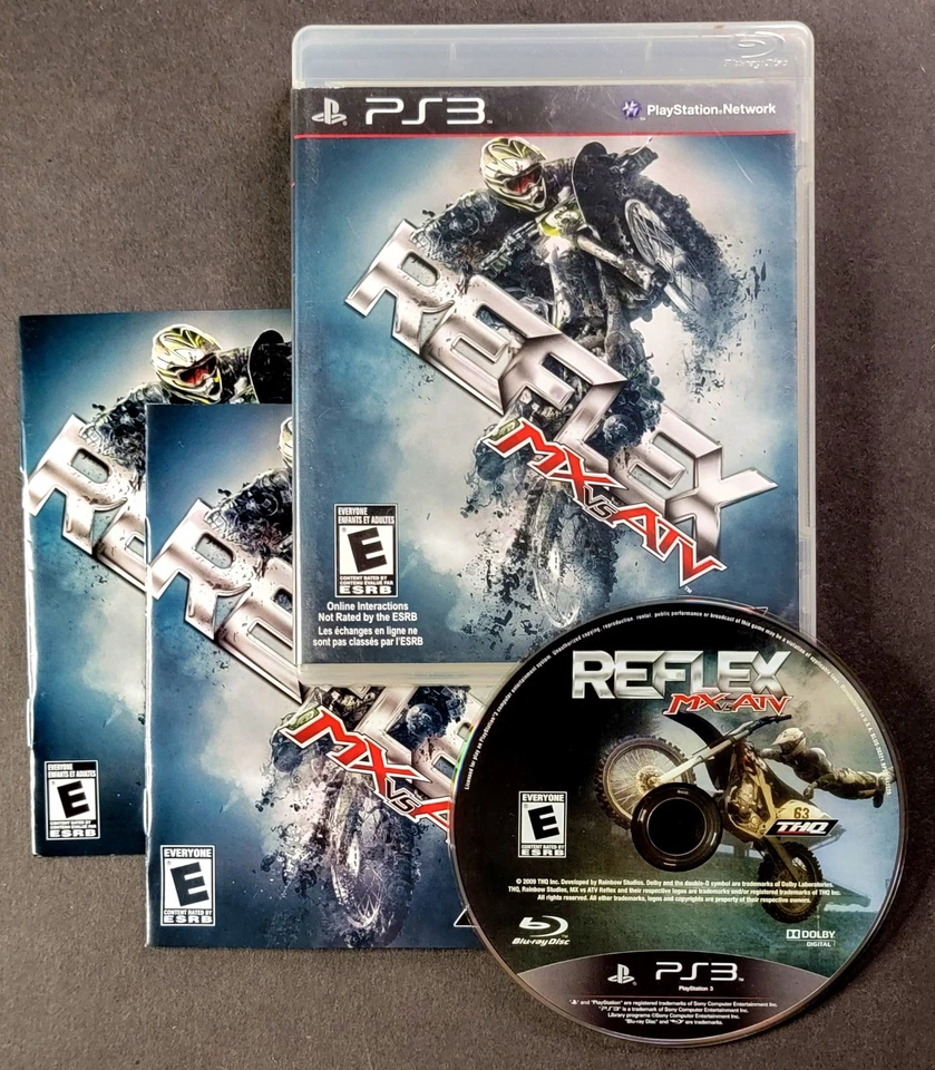 MX vs. ATV Reflex (Sony Playstation 3, 2009) CIB - Image 1 of 1