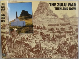 ZULU WAR THEN & NOW, Knight & Castle SIGNED S. Africa Rorke's Drift, Isandlwana - Picture 1 of 6