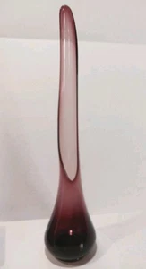LE Smith Smoothie Purple Amethyst Swung Vase 24" Has A 17.5" Bottom - Picture 1 of 5