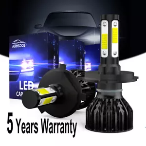 9003/H4 Xenon White LED Headlight Bulb For Toyota Echo Base Sedan 1.5L 2000-2005 - Picture 1 of 17